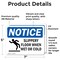 Signmission 5 in Height, 7 in Width, Vinyl Decal, Rectangle OS-2PACK-NS-D-57-L-18339 - alternate 2